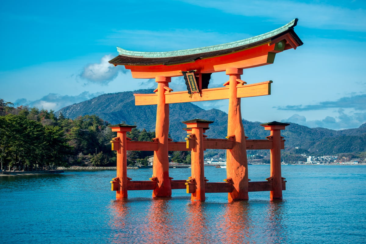 Temple Shrine on an Island